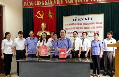 TAND và VKSND hai cấp tỉnh Hà Nam ký kết quy chế phối hợp nâng cao chất lượng, hiệu quả công tác của mỗi cơ quan