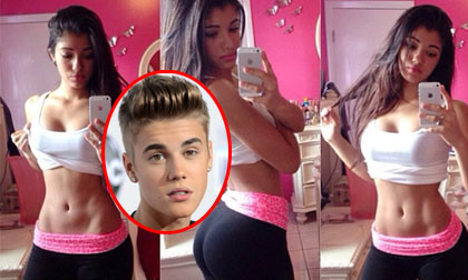 Sốt với thân hình bốc lửả của bạn gái tin đồn mới Justin Bieber