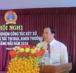Cụm thi đua số IV TAND sơ kết công tác thi đua, khen thưởng và rút kinh nghiệm công tác xét xử 6 tháng đầu năm 2014