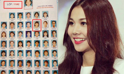 Lộ ảnh thẻ thời học cấp 3 như "trẻ con" của Thanh Hằng