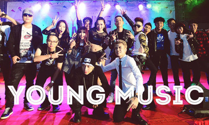 40 nghệ sĩ trẻ sẽ "bùng nổ hết mình" tại lễ hội âm nhạc Young music