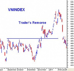 Lý thuyết về Trader's Remorse đang ứng nghiệm?