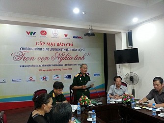 Chương trình nghệ thuật tri ân các liệt sĩ “Trọn vẹn nghĩa tình”