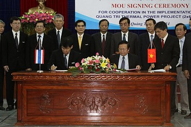 Quảng Trị: Ký hợp đồng xây dựng nhà máy nhiệt điện trị giá 2,26 tỷ USD