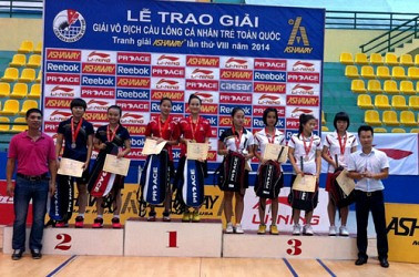 31/7: Ashaway giải cầu lông trẻ toàn quốc kết thúc thành công
