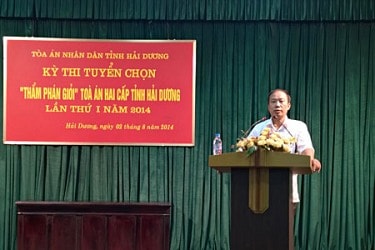 TAND tỉnh Hải Dương tổ chức thi tuyển danh hiệu “Thẩm phán giỏi”: Kỳ thi của bản lĩnh, trí tuệ