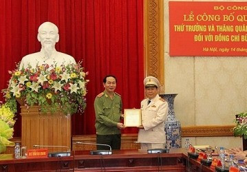 Bổ nhiệm Thứ trưởng Bộ Công an