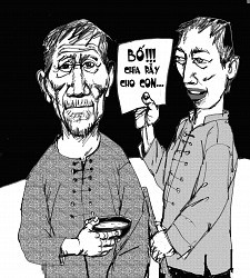 Bi kịch gia đình “con đòi rẫy, cha cho… rựa”