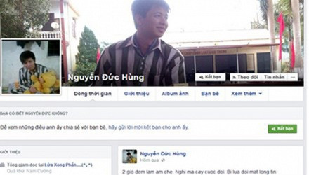 Xử lý nghiêm phạm nhân đăng tải hình ảnh lên facebook
