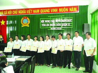 TAND quận 11, TP.HCM: Nỗ lực trên các mặt công tác