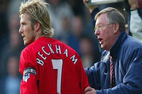 Sir Alex không muốn cho Beckham “áo số 7” tại Man Utd