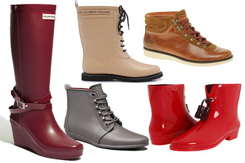Boots cao su - xu hướng “hot” cho mùa thu đông