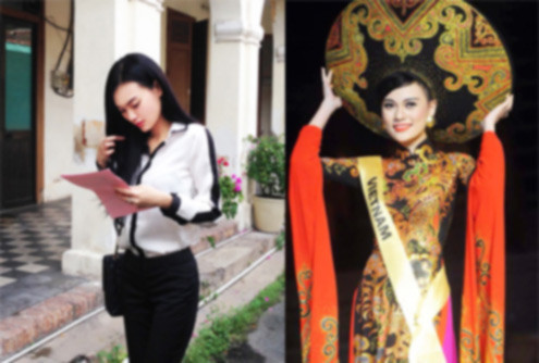 Cao Thùy Linh giản dị đi nộp phạt vì thi 'Hoa hậu chui'