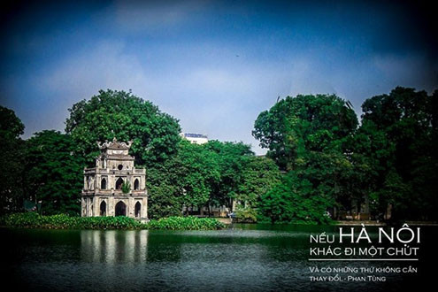 Bộ ảnh “Nếu Hà Nội khác đi một chút” gây sốt cộng đồng mạng