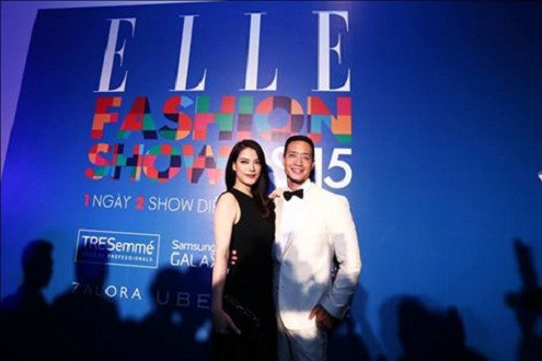 Dàn sao Việt khoe sắc trên thảm đỏ Elle Fashion show xuân hè 2015