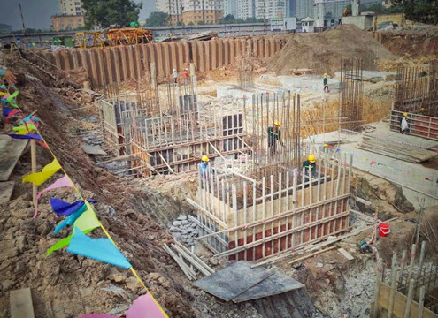 Chủ đầu tư Home City: Chưa xây xong móng đã bán căn hộ