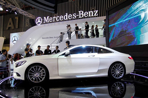 Mãn nhãn với thiết kế gợi cảm của Mercedes S500 Coupe