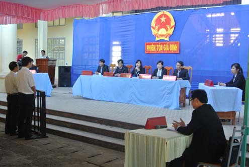 Gia Lai: Hiệu quả từ việc tổ chức phiên tòa giả định