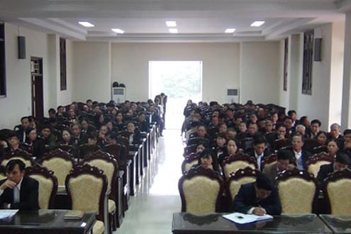 TAND tỉnh Thái Bình tổ chức tập huấn nghiệp vụ xét xử đợt 3 cho Hội thẩm nhân dân