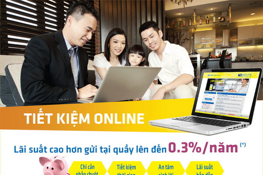 Gửi tiết kiệm online với lãi suất hấp dẫn