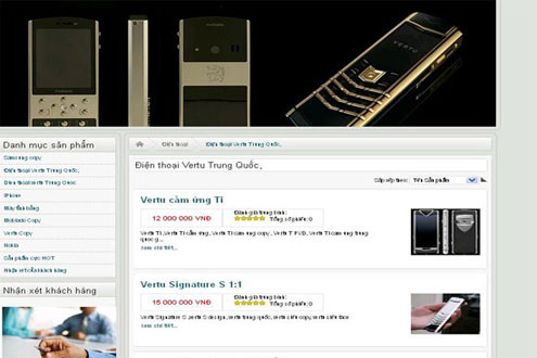 "Vertu" giá bèo làm náo loạn thị trường cuối năm