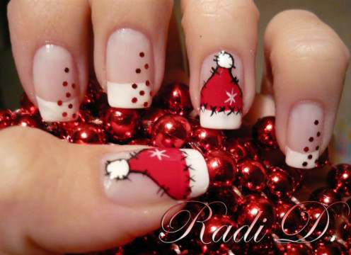 Cùng làm nail đẹp để đón Giáng sinh