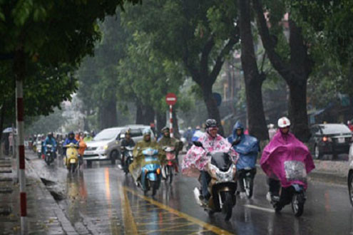 Bắc và Trung Trung bộ có mưa vừa đến mưa to, cấp độ rủi ro thiên tai trên các vùng biển cấp 2