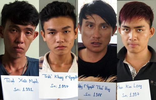 Triệt phá băng nhóm trộm cướp toàn là con nghiện