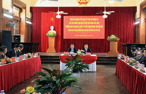 Hệ thống Tòa án nhân dân: Nỗ lực hoàn thành các nhiệm vụ trọng tâm công tác năm 2015