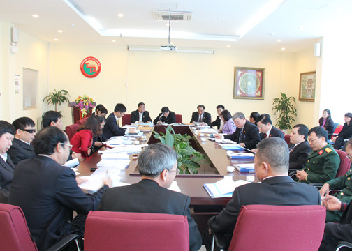 Hội nghị triển khai công tác TAND năm 2015: Thảo luận góp ý kiến đối với nhiều dự án luật