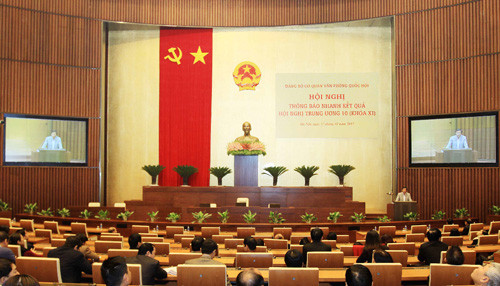 Thông báo kết quả Hội nghị Trung ương 10 (khóa XI) đến cán bộ, đảng viên