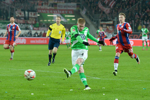 Cận cảnh Bayern Munich thất bại không tưởng 1-4 trước Wolfsburg
