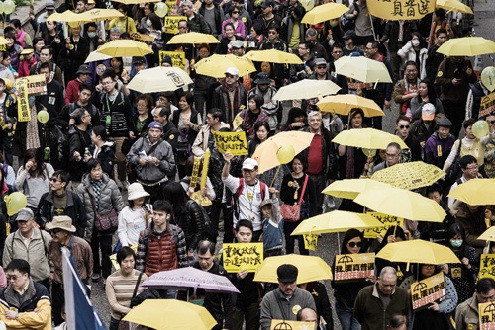 Tái diễn biểu tình ở Hong Kong, Trung Quốc