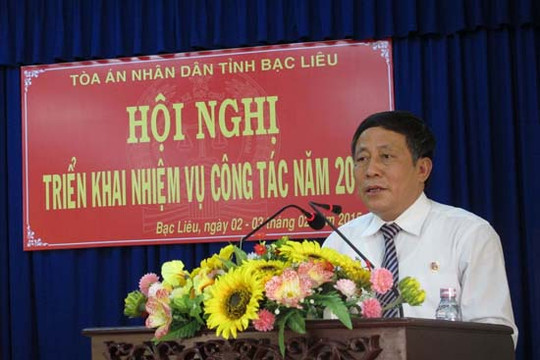 TAND hai cấp tỉnh Bạc Liêu: Tỷ lệ hòa giải thành đạt gần 60%