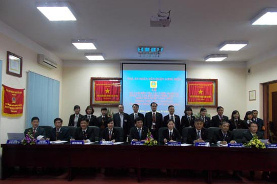 TAND quận Long Biên, Hà Nội: Tạo khí thế thi đua sôi nổi trong toàn đơn vị