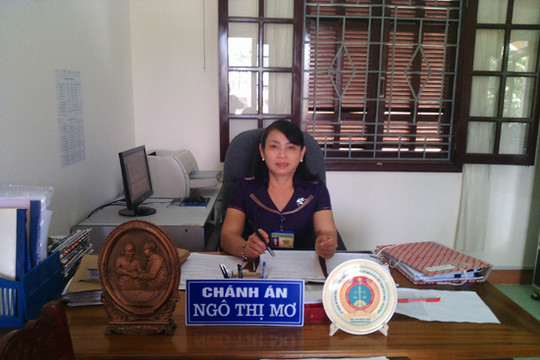 Nữ Thẩm phán sống hết mình với nghề