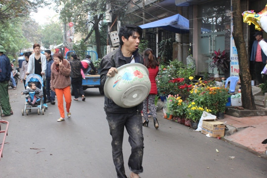Nhọc nhằn kiếm sống những ngày cuối năm