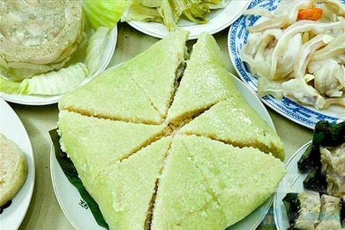 Bánh chưng ngày Tết cổ truyền của dân tộc
