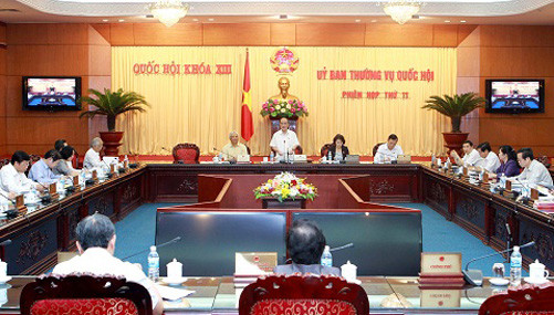 Sáng 25/2, khai mạc phiên họp thứ 35 Ủy ban thường vụ Quốc hội khóa XIII