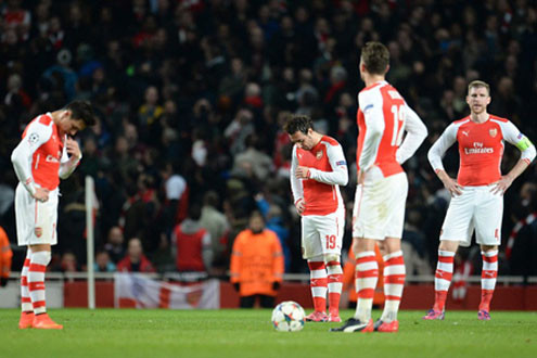 Cận cảnh Arsenal ngã ngựa trước Monaco