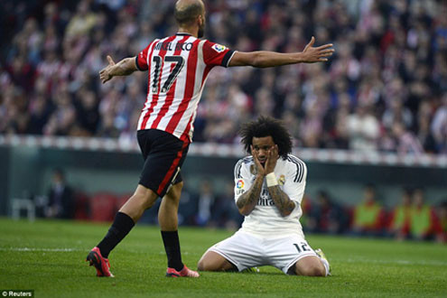 Bilbao- Real 1-0: Kền kền trắng đối diện nguy cơ mất ngôi nhất bảng
