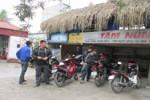 Thanh Hoá: Nở rộ dịch vụ tắm nóng ở Quảng Yên