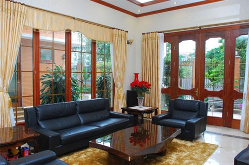 Cửa nhôm gỗ đem lại sự hài hòa trong không gian nội thất