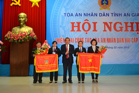 TAND TP Châu Đốc, An Giang: Đơn vị được nhận Cờ thi đua của Chính phủ