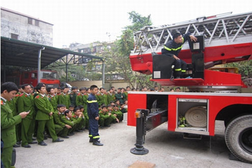 Phương thức tuyển sinh trường Đại học Phòng cháy chữa cháy năm 2015
