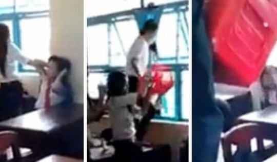 Điểm tin facebook 24h: Clip nữ sinh Trà Vinh bị ném ghế; Phút ly biệt của mẹ ung thư và con 7 ngày tuổi