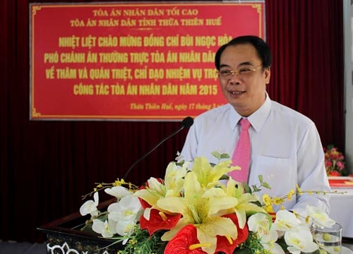 TAND 2 cấp tỉnh TT-Huế: Quyết tâm thực hiện 14 nhiệm vụ trọng tâm công tác năm 2015