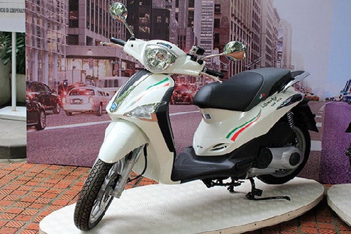 Piaggio Việt Nam ra mắt Liberty tích hợp máy quay Go – Pro