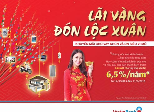 VietinBank giảm lãi suất cho vay sản xuất kinh doanh