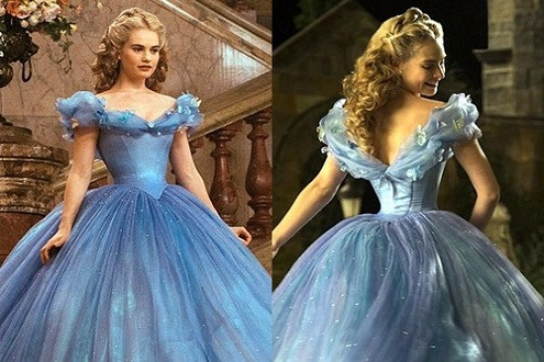 Nàng Lọ Lem Lily James nhịn ăn để mặc chiếc váy dạ hội có vòng eo siêu nhỏ
